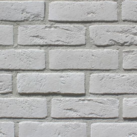 Плитка Бельгийский 01 Белый, Loft Brick